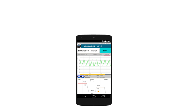 PCR Mobile App for Android Phone