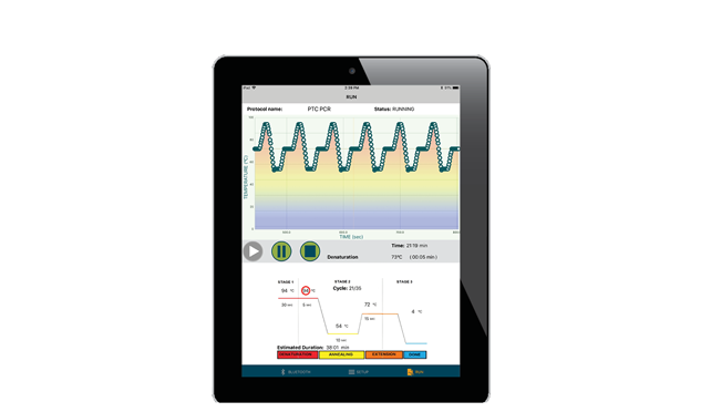 PCR Mobile App for iPad