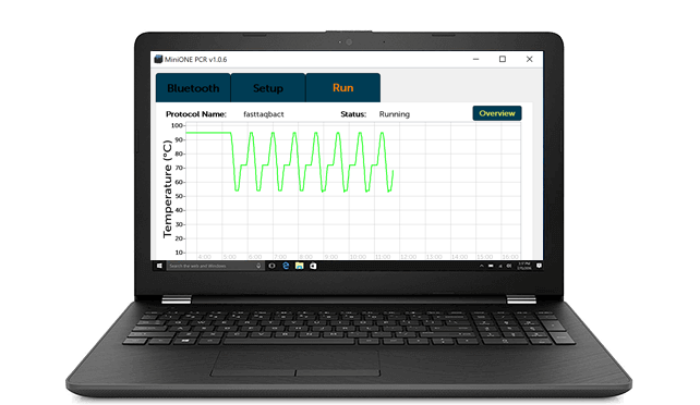 PCR Mobile App for Windows Notebook