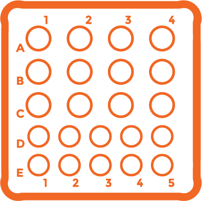 MiniOne® T-Rack™ PCR Rack, 0.2 and 0.65 mL - Set of 5 Racks (M3180) - Image 2