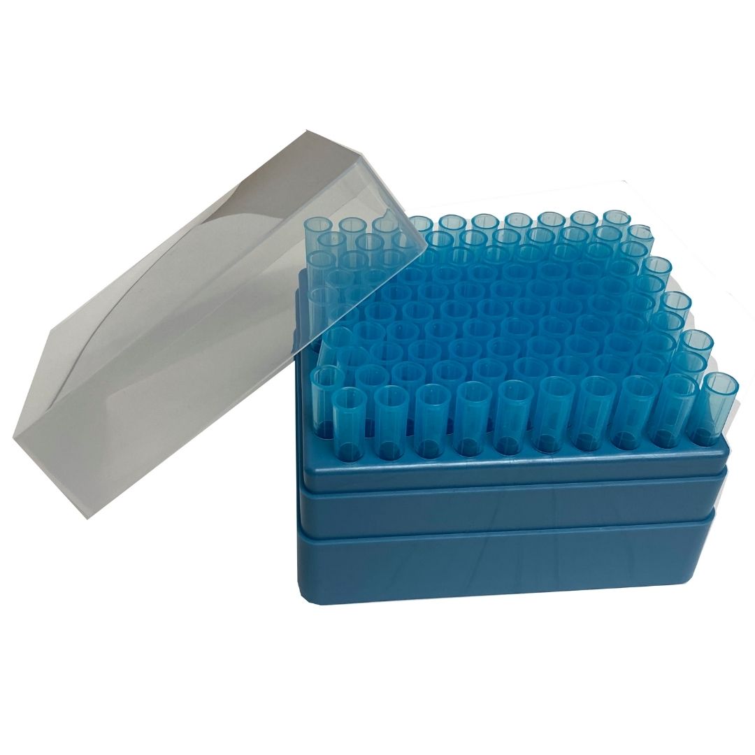 Micropipette Tips in a Case - 100 - 1000 µL, Racked Package - Set of 2 (M3128)
