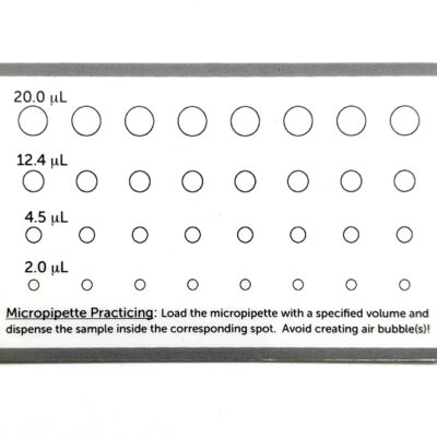 Pipette Practice Cards - Set of 20 (M2025)
